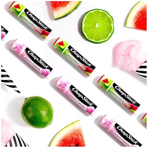 ChapStick Lip Balm, Cotton Candy – Fun & Yummy Moisturizing Lip Care for Dry, Cracked Lips, 0.15 Oz Ea thumbnail 6