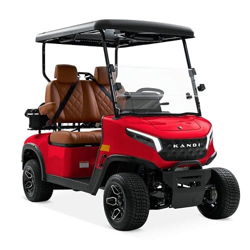 Kandi America Goat 2P Electric Golf Cart with 5,000W Motor, 48V Lithium Battery, Yoke Steering, Advanced Suspension, and Hydraulic Brakes – Eco-Friendly & Powerful for On-Road and Off-Road Adventures thumbnail 2
