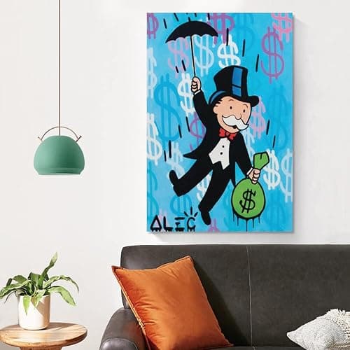 FEF ALEC Monopolys Poster Decorative Painting Canvas Wall Art Room Posters Office Decorations 08x12inch(20x30cm) - Image 1