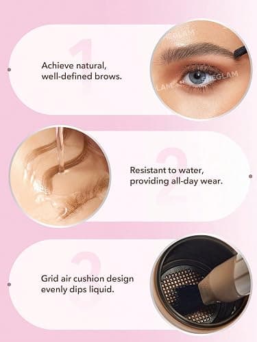 SHEGLAM Brow-Fection Angled Brush & Dip Upgraded Microblading Eyebrow Pen Long Lasting Waterproof Easy To Color-Espresso - Espresso thumbnail 5