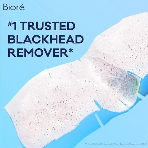Bioré Original Blackhead Remover Strips, Deep Cleansing Nose Strips With Instant Pore Unclogging, Features C-Bond Technology, Oil-Free, Non-Comedogenic Use, 14 Count thumbnail 2