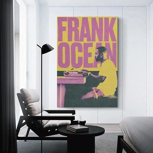 Frank Ocean 5 Canvas Poster Bedroom Decoration Landscape Office Valentine's Birthday Gift Unframe-style12x18inch(30x45cm) thumbnail 3