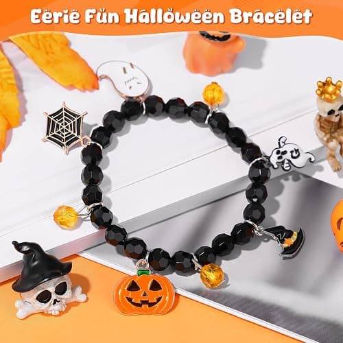 Boo Basket Stuffers for Women Halloween Gifts for Women Adults Teens Girls Kids Spooky Basket Stuffers Ideas for Woman Her Cute Halloween Care Package Gift Box Boo Themed Stuff Items Ghost Basket Kit thumbnail 6