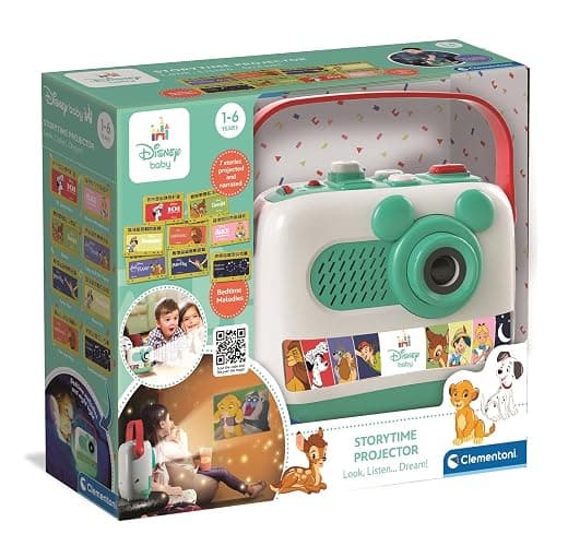 Clementoni Disney Storytime Projector with Narration, Music, Nightlight and 8 Story Cards for Toddlers thumbnail 3