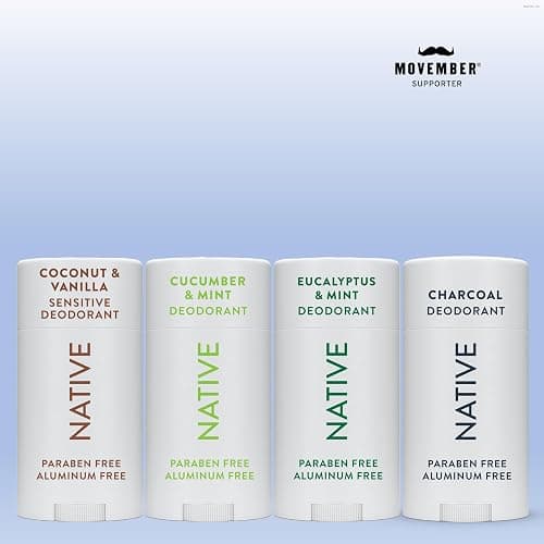 Native Sensitive Deodorant Contains Naturally Derived Ingredients, 72 Hour Odor Control | Deodorant for Women & Men, Aluminum Free with Baking Soda, Coconut Oil and Shea Butter, Coconut & Vanilla thumbnail 3