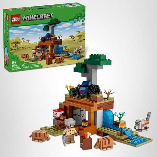 LEGO Minecraft The Armadillo Mine Expedition Toy Figures and Playset - Building Minecraft Toy for Kids, Boys and Girls, Ages 8+ - with Gaming Figures for Pretend Play - Gift Idea for Birthdays - 21269 thumbnail 9