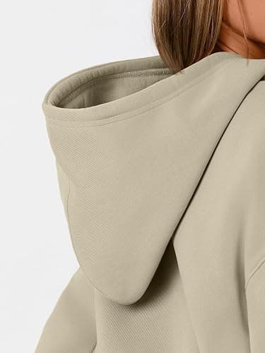 WYNNQUE Hoodies for Women Oversized Sweatshirts Fall Fashion Outfits 2026 Casual Sweaters Tops Fleece Workout Winter Clothes thumbnail 5