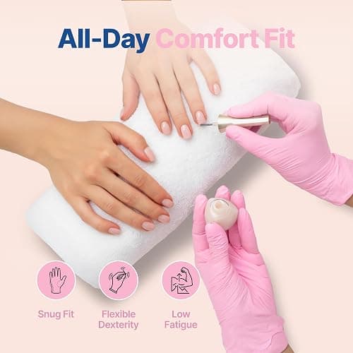 Schneider Nitrile Exam Gloves, 4-mil Medical Gloves Disposable Latex Free, Powder Free, Food Safe Glove for Examination thumbnail 6