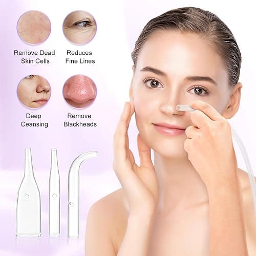 Diamond Microdermabrasion Machine Professional for Facial UNOISETION 3 in 1 Home Microdermabrasion Machine for Skin Exfoliating, Blackhead Removal, Spray Facial Moisturizing thumbnail 5