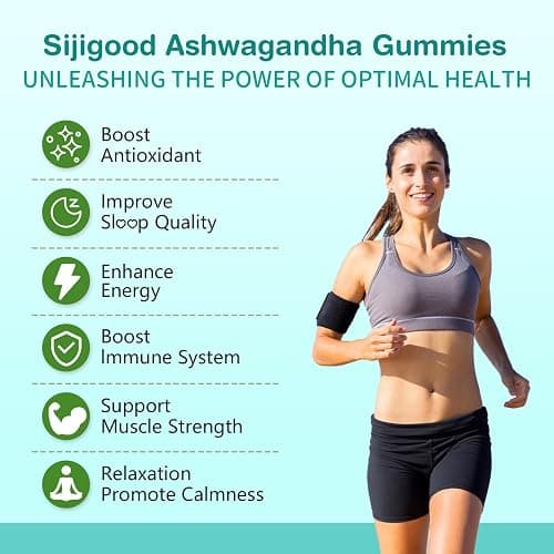 Ashwagandha Gummies with L-theanine, Ashwa Root Supplement Gummy for Women Men, 60 Strawberry Flavored Gummies thumbnail 4