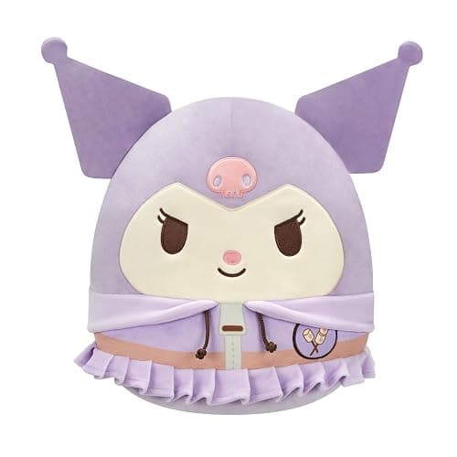Squishmallows Original Sanrio 12in Cute Camping Kuromi – Official Jazwares Plush (Medium-Sized) - Image 1
