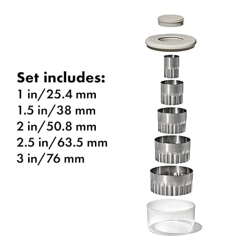 OXO Good Grips Double-Sided Cookie & Biscuit Cutters thumbnail 5