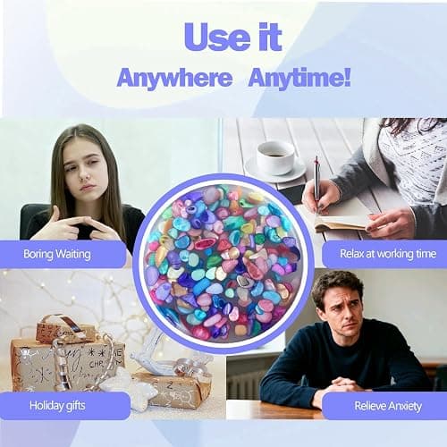 1pcs Non-Sticky Skin Picking Fidget Toys, Silicone Picking Sensory Pick Fidget Pad, Skin Picking Pocket Pads to Pick Dig and Peel Great for Dermatillomania ADHD, and OCD thumbnail 5