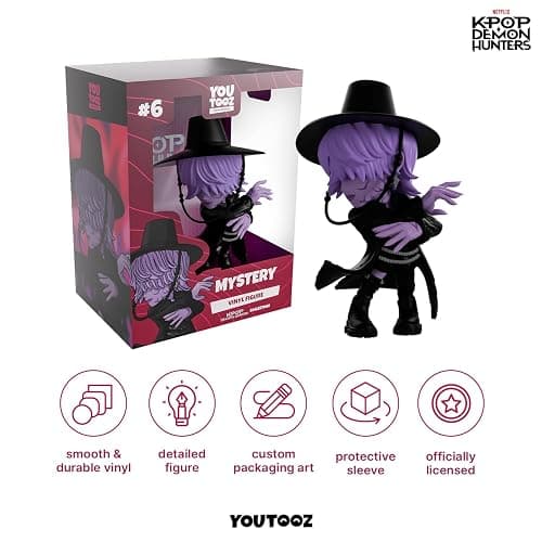 Youtooz Kpop Demon Hunters Mystery 4.8" Vinyl Figure, Collectible Mystery Figure from Kpop Demon Hunters Vinyl Collection thumbnail 4