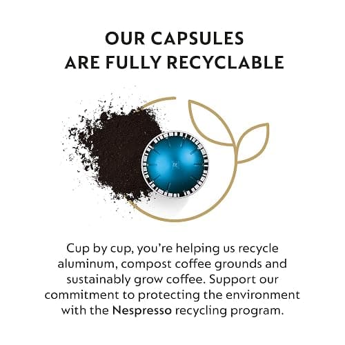 Nespresso Capsules Vertuo, Variety Pack, Medium and Dark Roast Coffee, 30 Count Coffee Pods, Brews 7.8 oz. thumbnail 4