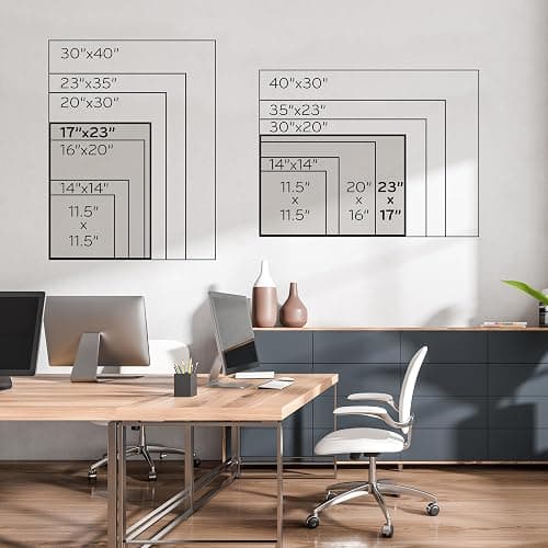U Brands Cork Bulletin Board, 18" x 24" Inches, Light Birch Wood Frame (265U00-01) thumbnail 4