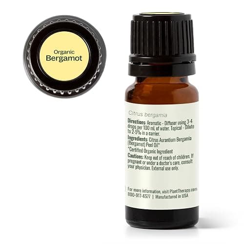 Plant Therapy Organic Bergamot Essential Oil 10 mL (1/3 oz) 100% Pure, Undiluted, Therapeutic Grade thumbnail 8