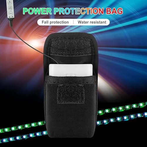 LED Strip Light, SUNJULY Electric Scooter Foldable LED Strip Lights for Skateboard, Scooter, Party and Indoor Outdoor Decoration for Xiaomi M365/m365 pro thumbnail 8