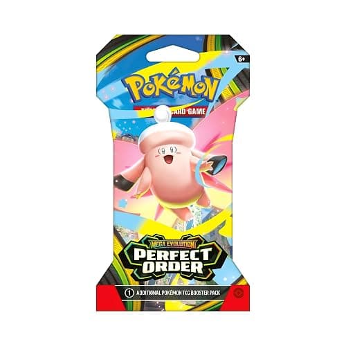 Pokemon TCG: Mega Evolutions - Perfect Order Sleeved Booster Pack - 10 Cards thumbnail 5