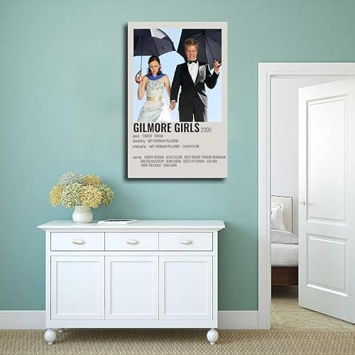 Gilmore Girls Movie Poster Canvas Poster Bedroom Decor Sports Landscape Office Room Decor Gift Unframe: 12x18inch(30x45cm) thumbnail 4