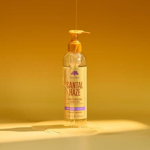 Tree Hut Shave Oil Santal Haze, Moisturizing, Gel-to-Oil Formula, Ultra Hydrating Barrier for a Close, Smooth Shave, For All Skin Types, 7.7 fl oz thumbnail 4