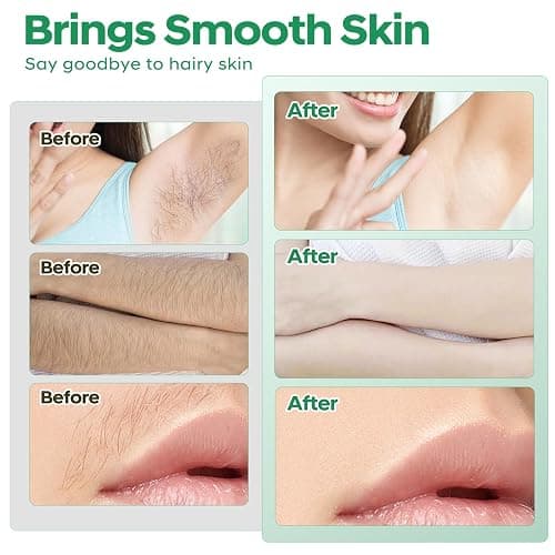 Wax Strips Body – 98% Natural & Hypoallergenic | Face Hair Removal Strips & Waxing Kit for Women | No-Heat Solution for Arms, Legs, Bikini, Brazilian | Safe for All Skin Types | 20 Pieces thumbnail 5