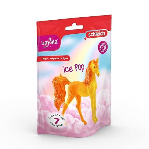 Schleich bayala, Collectible Unicorn Toy Figure for Girls and Boys, Ice Pop Unicorn Figurine (Dessert Series), Ages 5+ thumbnail 5