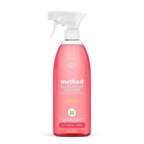 Method All-Purpose Cleaner, Pink Grapefruit, Perfect for Most Counters, Tiles, Stone, and More, 28 oz spray bottle - Image 1