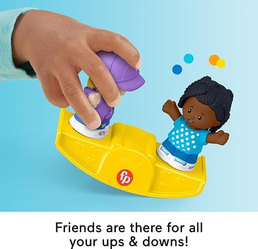 Fisher-Price Little People Toddler Toys Play for All Figure and Accessory Pack 9-Piece Set for Pretend Play Ages 1+ Years thumbnail 4