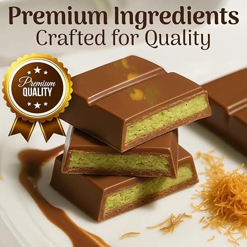 Dubai Chocolate Bar Variety Pack 5 Pcs – Pistachio Kunafa, Lotus, Angel Hair & Strawberry Cheesecake Chocolate Gift Box | Assorted Gourmet Middle Eastern Chocolates thumbnail 7