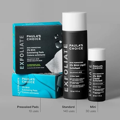 Paula's Choice SKIN PERFECTING 2% BHA Liquid Exfoliant | Gentle Salicylic Acid Facial Exfoliator for Blackheads, Enlarged Pores, Wrinkles & Fine Lines thumbnail 9