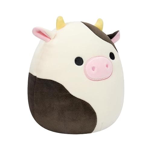 Squishmallows SQCR05373 Connor - Vaca Blanca y Negra, 19 cm, Multicolor thumbnail 3