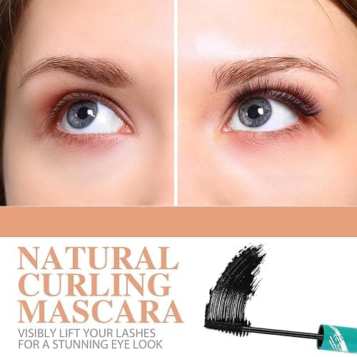 Thrive Mascara (Black 10.7g/0.38 OZ), Thrive Mascara Liquid Lash Extensions - Brynn Thick and Slender, Waterproof and Sweat Resistant thumbnail 2