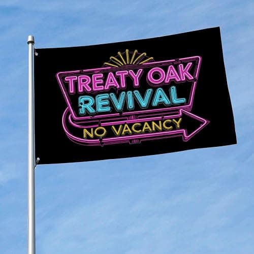Treaty Oak Revival. Flag 3x5 Feet UV Fade Resistantfor Living Room Outdoor Indoor Decor thumbnail 8