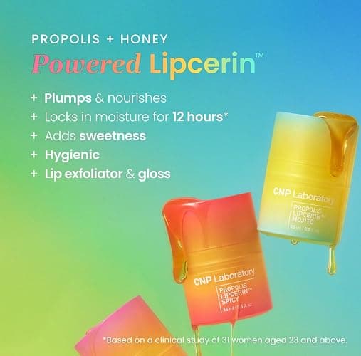CNP Honey Lip Butter - Propolis Lipcerin™ 02 Berry, Hydrating Overnight Manuka Lip Balm & Mask, 12hr Long-Lasting Moisture, Stocking Stuffers, Gifts for Women, 0.5 fl.oz. thumbnail 3