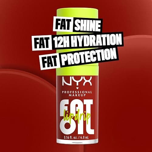NYX PROFESSIONAL MAKEUP Fat Oil Lip Drip, Moisturizing, Shiny and Vegan Tinted Lip Gloss - Losin Cone-trol (Neutral Nude) thumbnail 2