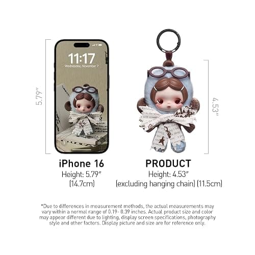 POP MART θ SKULLPANDA Off Mode Series Plush Doll Blind Box, Single Box | Keychain, Bag Charm, Accessories, Collectible Holiday Birthday Gift thumbnail 3