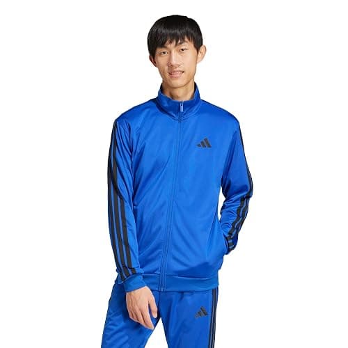 adidas Men's 3-Stripes Tricot Track Top - Image 1