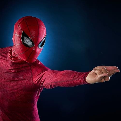 Spider-Man Marvel Legends Series Homecoming Electronic Expressive Mask, Premium Interactive Roleplay Gear for Adults thumbnail 12