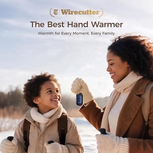 OCOOPA UT3 Lite Magnetic Hand Warmers Rechargeable 2 pack, Electric Handwarmers Ultra Thin Light Portable for Pocket Gloves,3 Levels Heat, Up to 8 hrs, UL Certified,Idea Tech Gifts for Men, Women thumbnail 2