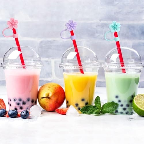 Auidy 20 Pcs Straw Toppers for Stanley Cups - Compatible with 30&40 Oz Tumbler - 10mm Straw Covers thumbnail 5