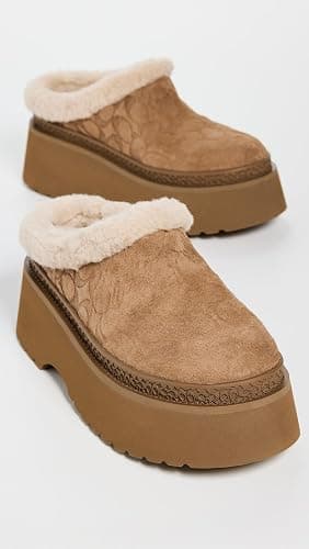 Coach Womens Cecelia Shearling Clog thumbnail 5