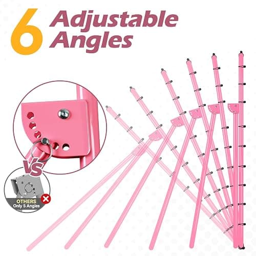 6-Angle Adjustable Volleyball Rebounder Net 7x4 ft with PU Volleyball and Stakes - Bounce Back Training Equipment for Practicing Volleying, Bumping, Spiking, Easy Set Up & Steady for Multi Sports thumbnail 4