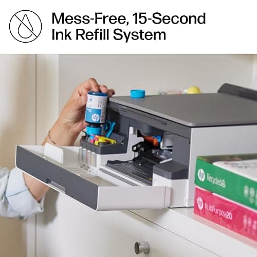 HP Smart Tank 5101 Wireless All-in-One Refillable Printer, Scanner, Copier with 2 years of Ink included, Wireless printer-for-home use an EcoTank Alternative (1F3Y0A) thumbnail 15