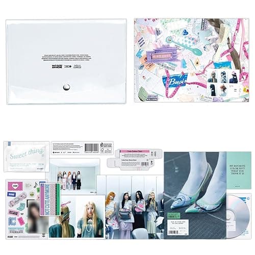 ILLIT - 1st Single Album NOT CUTE ANYMORE Not Cute ver. Photobook + Mini book + Postcard R + Deco Sticker + Poster + ID Photo Set + Gift - Image 1
