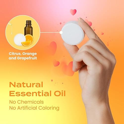 Body Restore Shower Steamers Aromatherapy 15 Pack – Easter Basket Stuffers, Easter & Birthday Gifts for Women, Men, Girls & Boys,Stress Relief, Relaxation, Self Care – Citrus thumbnail 9