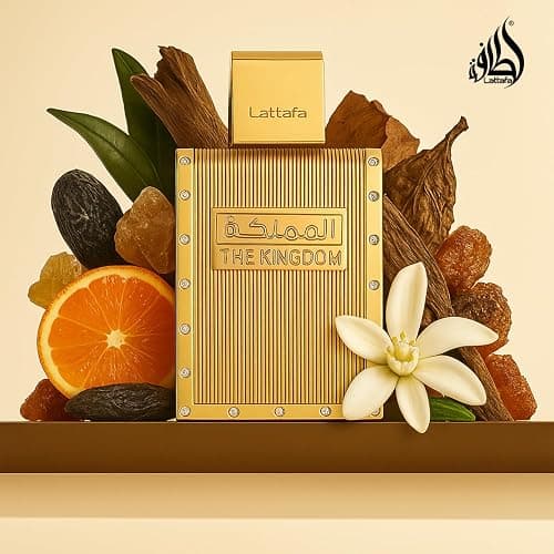 Lattafa The Kingdom Eau De Parfum Spray for Men, 3.4 Ounce thumbnail 4