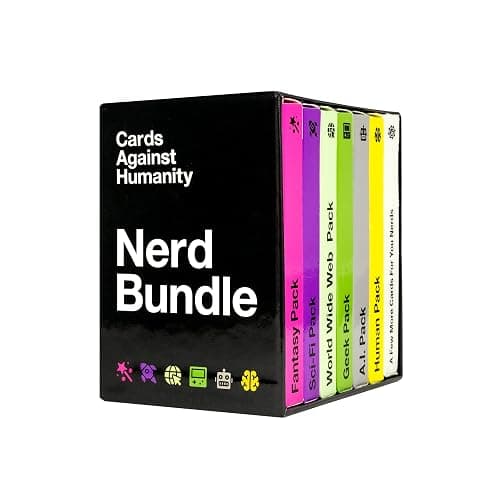 Cards Against Humanity: Nerd Bundle • 6 Nerdy Themed Packs + 10 All-New Cards - Image 1