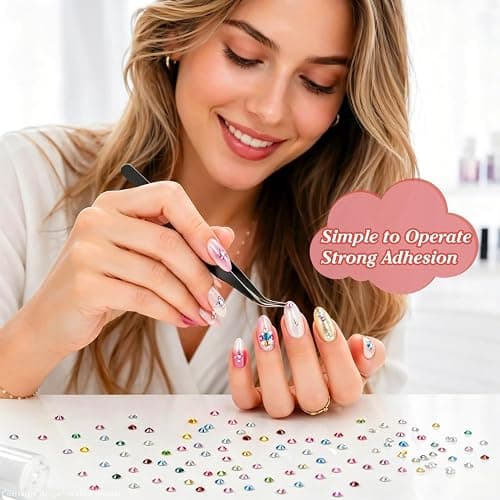 Artdone 36000Pcs Resin Rhinestones 3mm Jelly AB 28Colors for Bedazzling Glitter Kit DIY, Multicolor Crystal Diamond Pearls with 3Pcs 10ml B7000 Jewelry Glue for Bedazzled Nail Art Supplies Decoration thumbnail 6