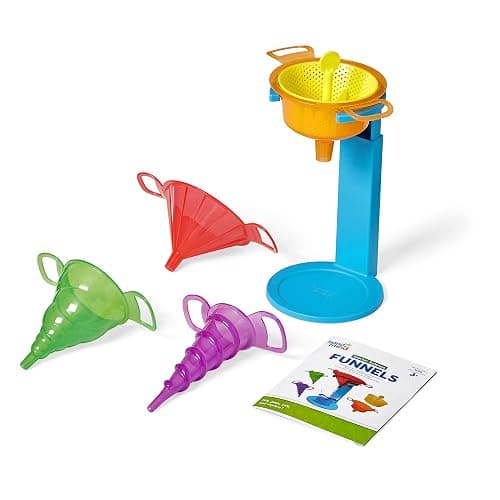 hand2mind Starter Science Funnels, Science Lab Equipment, Sifting Toys, Sand Sifter, Water Table Toys, Sensory Play Toys, Educational Science Kits, Kids Chemistry Set, Science Supplies for Classroom thumbnail 6